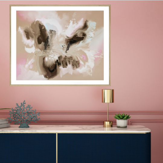 Framed Canvas Artwork - Hand Painted Artworks - Colour Clash Studio